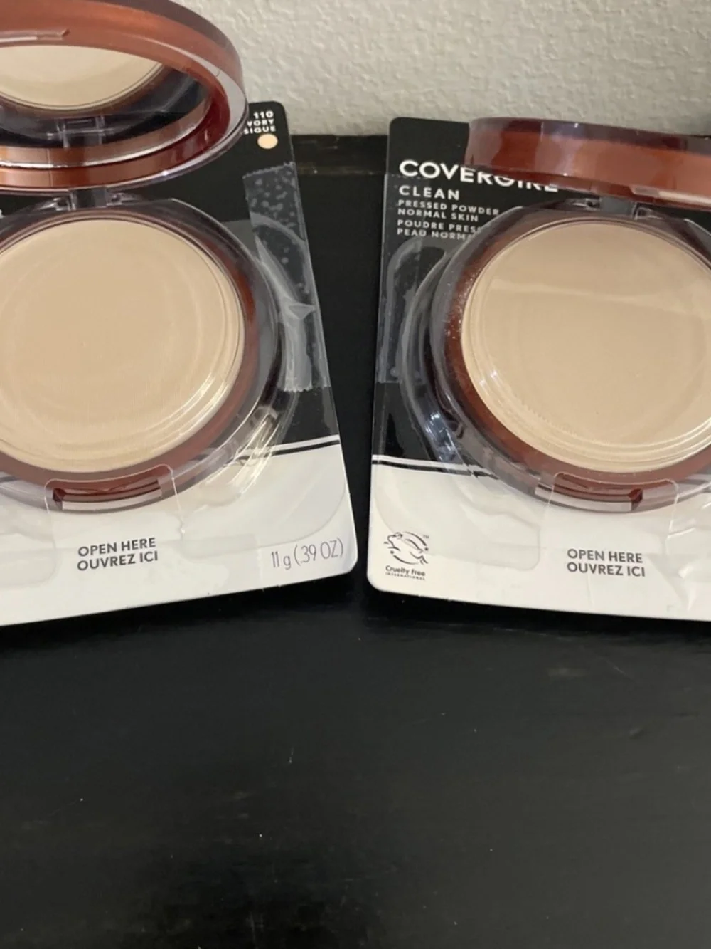 CoverGirl Clean Pressed Powder 110 Classic Ivory x3 SEE DESCRIPTION